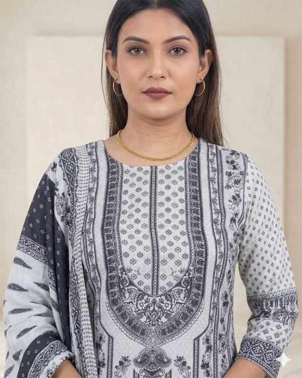 Pure Viscose Silk Kurti Pant Dupatta Set